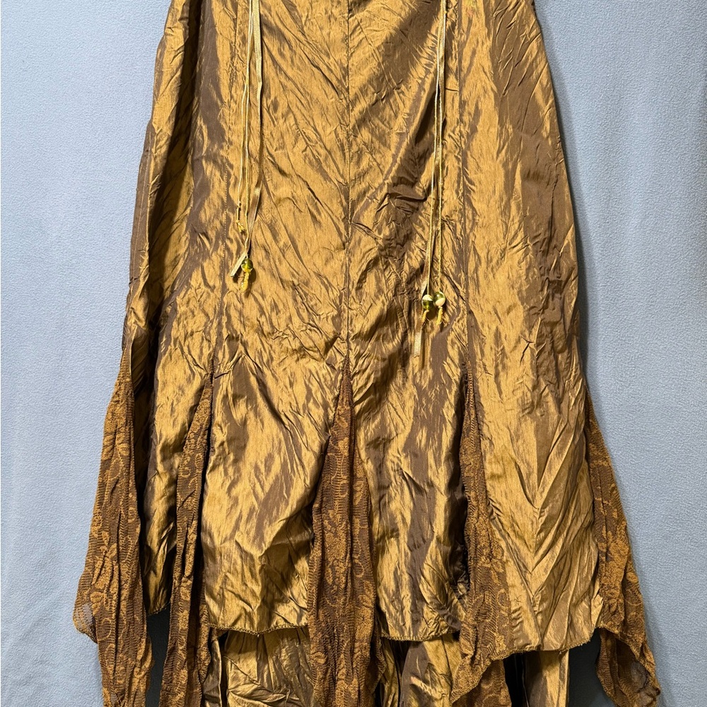 Asymmetrical Green Skirt Size M Used